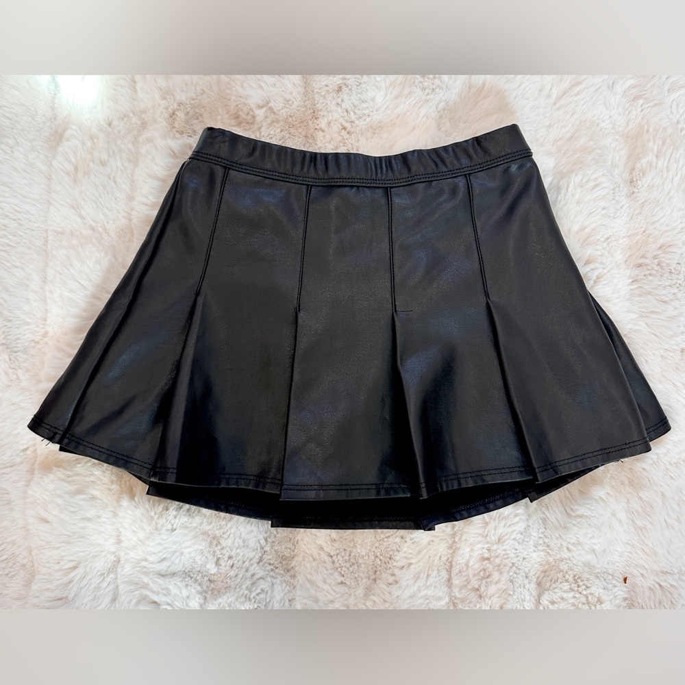 Abercrombie Faux Leather Girls Skirt